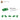 6314378-PLATE 1X2 W. 1 KNOB-Bright Green