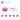 6322821-FLAT TILE 1X1, ROUND-Bright Purple