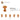6323033-CUP, NO. 1008-Transparent Bright Orange