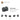 6335306-BRICK 1X2 W. HORIZONTAL HOLDER-Dark Stone Grey