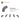 6335563-DESIGN SHAPE W/ TUBE, CROSSHOLE-Sliver Metallic