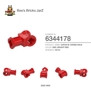 6344178-CATCH W. CROSS HOLE-Bright Red