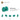 6345402-TECHNIC BRICK 1X2, Ø4.9-Bright Bluish Green