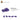 6352224-PLATE 1X1 W. HOLDER-Medium Lilac