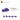 6352224-PLATE 1X1 W. HOLDER-Medium Lilac