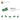 6360075-PLATE 1X2 W. VERTICAL GRIP-Sand Green