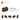 6361793-PROFILE BRICK 1X2 SINGLE GRO.-Reddish Brown