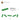 6395814-PLATE 1X4-Bright Green