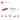 6399645-SHAFT 2M DIA. 3.2 W/ STOP-Bright Red