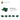 6400754-PLANT, W/ PLATE 1X1, NO. 1-Earth Green