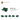 6400754-PLANT, W/ PLATE 1X1, NO. 1-Earth Green
