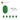 6401707-ROUND BRICK 1X1-Bright Green