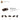 6404033-PLATE 1X2 W. 1 KNOB-Dark Brown