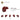 6411330-BRICK 1X1X1 1/3, W/ ARCH-Dark Red