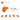 6411362-BRICK 1X1X1 1/3, W/ ARCH-Bright Orange