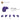 6411365-BRICK 1X1X1 1/3, W/ ARCH-Medium Lilac