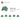 6447702-PLATE 2X2,2/3 W/KRYDSHUL& CROWN LEAF-Sand Green