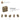 6449563-BRICK 1X2X1 2/3 W/4 KNOBS-Sand Yellow