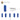 6469934-BRICK 1X1X3-Bright Blue
