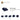 6470186-PLATE 2X2X2/3 W. 2. HOR. KNOB-Earth Blue