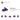 6472512-ROOF TILE 1X2 45° W 1/3 PLATE-Medium Lilac
