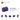 6475069-BRICK 1X2 W/ 1 KNOB-Medium Lilac