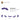6498084-PLATE 3X3, 1/4 CIRCLE-Medium Lilac