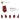 6546174-ROOF TILE 2X2X3/ 73 GR.-New Dark Red